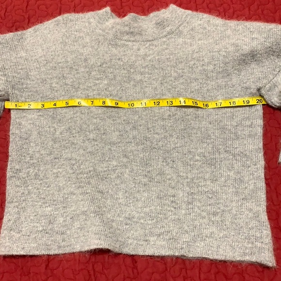 Endless rose ruffle bell sleeved cropped sweater - Picture 7 of 8